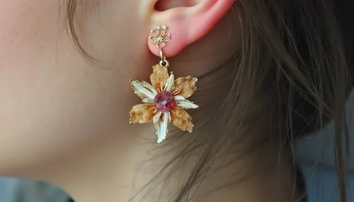 princess' earring,earings,earring,earrings,jewelry florets,anting