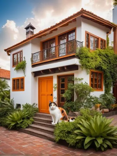 traditional house,old colonial house,exterior decoration,beautiful home,casita,dreamhouse,bahay,balay,javanese traditional house,vivienda,fresnaye,homeadvisor,house insurance,st bernard outdoor,landscape design sydney,casina,private house,hacienda,landscape designers sydney,model house,Illustration,Realistic Fantasy,Realistic Fantasy 33