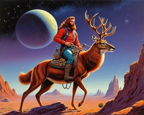 hildebrandt,mcquarrie,hawkwind,cochise,mcquary,beastmaster,iolaus,quintesson,psygnosis,kornbluth,thorrington,mountaineer,laduke,dragonlance,man and horses,dreadstar,shusterman,voyageur,elfquest,holopainen,Conceptual Art,Sci-Fi,Sci-Fi 20