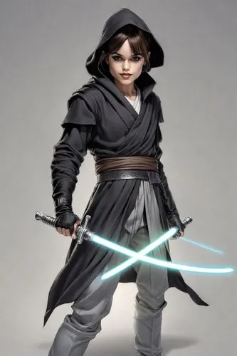 jedi,swordswoman,clone jesionolistny,lightsaber,luke skywalker,female warrior,cg artwork,quarterstaff,darth talon,rots,katana,tekwan,assassin,republic,vax figure,princess leia,sw,daisy jazz isobel ridley,force,3d figure,Digital Art,Comic