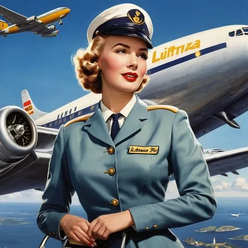 stewardess,flight attendant,douglas dc-6,747,douglas dc-4,china southern airlines,douglas dc-7,wingtip,qantas,boeing 707,airlines,boeing 307 stratoliner,airline,boeing,douglas aircraft company,boeing 377,ryanair,lockheed model 10 electra,boeing 747,douglas dc-3,Photography,General,Commercial