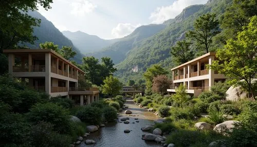 fallingwater,verzasca valley,alpine village,taroko,andermatt,ullevalseter,tarentaise,building valley,verzasca,vajont,rendalen,wenchuan,lijiang,moufang,rivendell,aprica,chamonix,courmayeur,canton of glarus,verbier