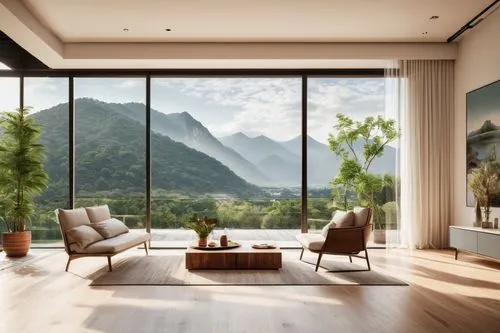 amanresorts,modern living room,living room,house in mountains,livingroom,luxury home interior,house in the mountains,interior modern design,sitting room,modern minimalist lounge,home landscape,mountain scene,great room,modern room,beautiful home,modern decor,shangri,mountainview,mountain view,penthouses,Art,Classical Oil Painting,Classical Oil Painting 38