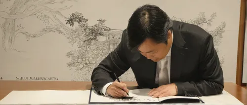 Shuji Nakamura signing the guestbook during his visit to the Nobel Foundation on 12 December 2014.,luo han guo,shuai jiao,yi sun sin,hon khoi,tai qi,xiangwei,kai yang,shirakami-sanchi,samcheok times e