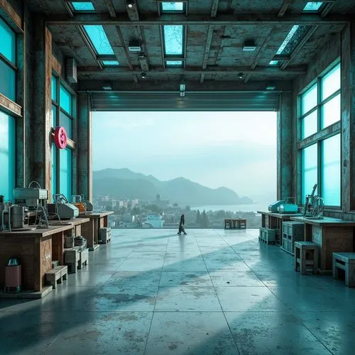 gunkanjima,industrial landscape,environments,kowloon,cargo port,kowloon city,cosmodrome,busan,ship yard,empty factory,industrial area,shipyards,atmospheres,busan sea,maersk,fishmarket,container port,industrial hall,post-apocalyptic landscape,warehouse