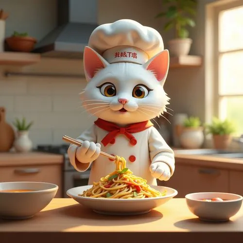 chef,nongshim,laksa,spagat,enoki,linguini