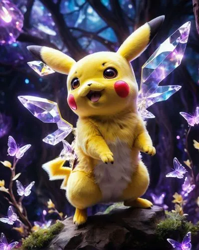 springmann,pichu,pika,pikachu,mbachu,achu,Illustration,Realistic Fantasy,Realistic Fantasy 37