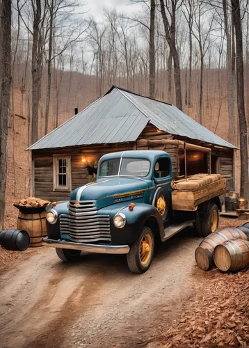 illegal activity, prohibition era, moonshine still, hidden distillery, forest, rustic wooden shack, copper pots, fermentation barrels, secretive process, mason jars, clear liquid, strong alcohol, vint