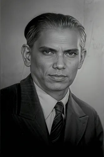 man in suit posing with serious face for a portrait,ramanujan,ramanujam,wickremesinghe,nathuram,kannadasan,appadurai