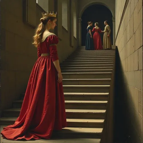 red gown,lady in red,cersei,man in red dress,queen of hearts,countesses