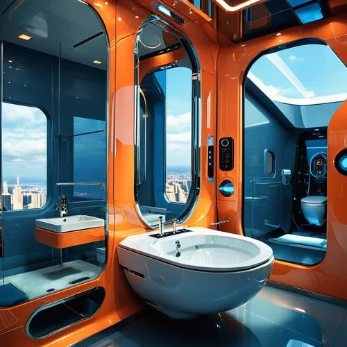 luxury bathroom,spaceship interior,train compartment,lavatory,on a yacht,bath room,railway carriage,ufo interior,staterooms,bathroom,ensuite,train car,stateroom,skyloft,houseboat,washroom,bagno,yacht,sky space concept,space capsule,Photography,General,Realistic