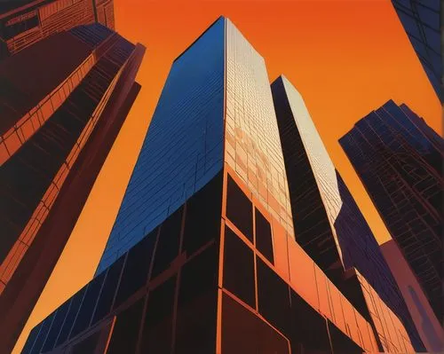 highrises,sheeler,skyscrapers,skyscraping,tall buildings,skyscraper,tishman,high rises,skycraper,supertall,ideon,abstract corporate,mcquarrie,megacorporation,city scape,oscorp,ctbuh,cityscapes,office buildings,monoliths,Illustration,Retro,Retro 15