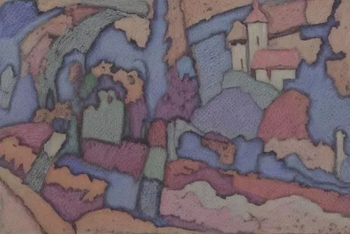 painting of mountains and buildings from below,kandovan,background with stones,batiks,escher village,giorgini,gutenstein,Common,Common,None