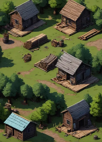 korean folk village,wooden houses,villages,huts,farmstead,barns,farm set,farms,mountain huts,farm yard,mountain village,village life,farm,pony farm,traditional village,collected game assets,log home,the farm,campsite,alpine village,Illustration,Children,Children 05