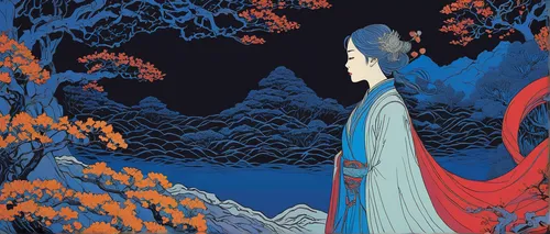 mulan,japanese art,cool woodblock images,peking opera,taiwanese opera,mukimono,yi sun sin,amano,honzen-ryōri,oriental princess,hanbok,oriental painting,shirakami-sanchi,chinese art,woodblock prints,geisha,ginkaku-ji,geisha girl,芦ﾉ湖,kyoto,Illustration,Black and White,Black and White 21