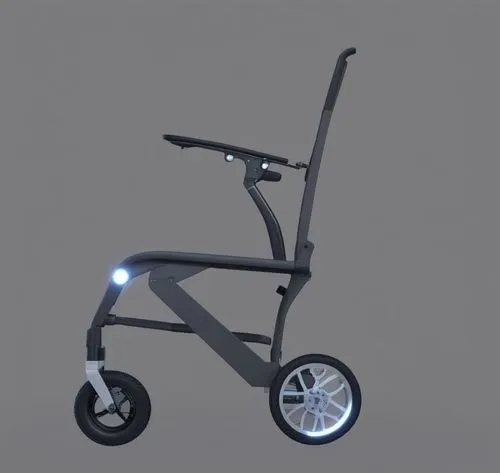 碳纤维电动轮椅车
,the wheel chair has wheels that are designed to move,electric scooter,trikke,push cart,blue pushcart,luggage cart,trishaw,Photography,General,Realistic