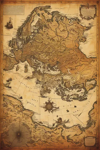 Immerse yourself in the rich history of an ancient world with a classic map.,old world map,treasure map,the continent,cartography,world map,map icon,northrend,world's map,map world,planisphere,contine