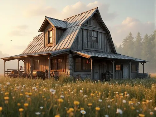 wooden house,little house,country cottage,small house,lonely house,homesteader,farm house,home landscape,country house,summer cottage,homestead,small cabin,beautiful home,farmstead,wooden houses,wooden hut,farmhouse,log home,barnhouse,miniature house,Photography,General,Realistic