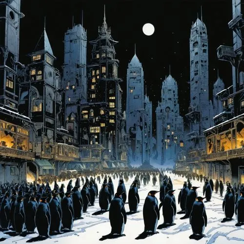 schuitema,schuiten,mazzitelli,bachalo,gotham,blacksad,Illustration,American Style,American Style 06