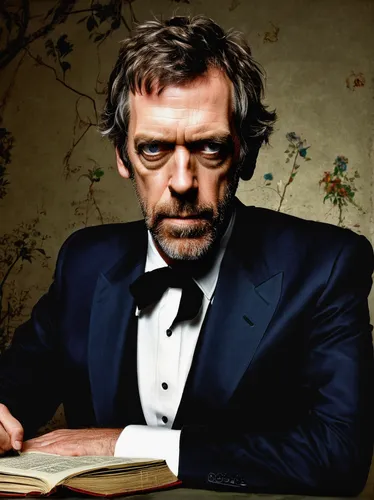 Hugh Laurie | American Atheists,sherlock holmes,holmes,smoking man,james bond,tyrion lannister,analyze,the doctor,house,twelve,bond,hitchcock,screenwriter,godfather,author,sherlock,twelve apostle,lear