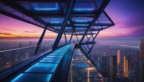 skywalk,skywalks,skywalking,skydeck,skybridge,the observation deck,skyloft,sky city tower view,observation deck,tallest hotel dubai,dubay,skyscapers,above the city,burj khalifa,vertiginous,skypark,sky apartment,skycraper,skycycle,sky tower,Illustration,American Style,American Style 11