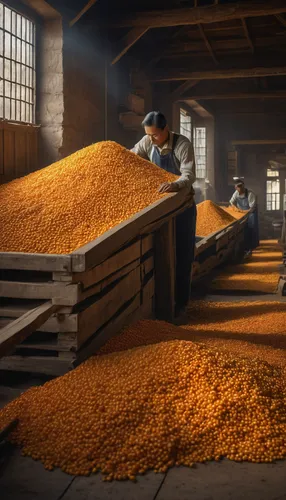 grain harvest,spice market,dried apricots,soybean oil,soybeans,corn harvest,flour production,wood chips,field of cereals,gold mining,food processing,gold bullion,the production of the beer,grind grain,salt extraction,cheese factory,food grain,salt harvesting,copper rich food,corn kernels,Photography,General,Natural