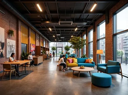 creative office,loft,modern office,lofts,bureaux,modern decor,offices,ideacentre,contemporary decor,gensler,working space,workspaces,meeting room,nettl,resourcehouse,hostels,interior design,andaz,clubroom,headoffice