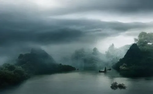 shannara,ithilien,nargothrond,shaoming,wudang,riverworld,fantasy landscape,alfheim,riverrun,fantasy picture,black landscape,river landscape,foggy landscape,forest lake,rivendell,landscape background,l