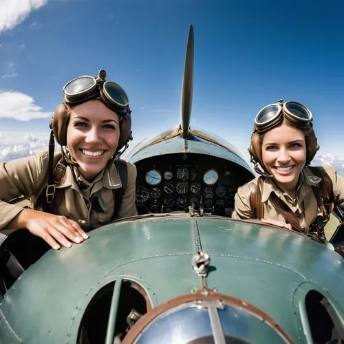 1940 women,peaked cap,patrol suisse,douglas aircraft company,pathfinders,girl scouts of the usa,reno airshow,vintage girls,fighter pilot,flight instruments,aviation,blue angels,boeing b-17 flying fortress,general aviation,supermarine spitfire,triplane,glider pilot,beechcraft model 18,monoplane,flight engineer,Photography,General,Realistic