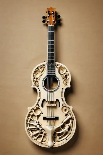 Musical instruments made of bones, in minimalist style,bouzouki,mandola,mandolin,bouzoubaa,guitarra,charango,mandolins,stringed instrument,stringed bowed instrument,plucked string instrument,resonator