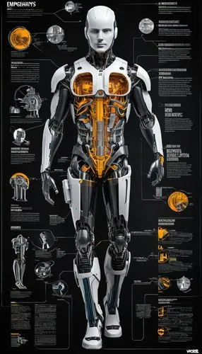 human body anatomy,medical concept poster,vector infographic,mechanoid,the human body,musculature,biomechanical,human anatomy,cybernetics,muscular system,roboticist,human body,anatomical,skeletal structure,transhumanist,industrial robot,irobot,robotman,transhumanism,mindstorms,Unique,Design,Infographics