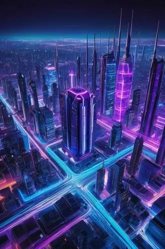 cybercity,cybertown,cyberport,cyberworld,superhighways,coruscant,megacities,colorful city,cyberpunk,megapolis,city cities,microdistrict,urbanized,metropolis,futuristic landscape,cities,smart city,urbanization,simcity,urbanworld,Illustration,Realistic Fantasy,Realistic Fantasy 18