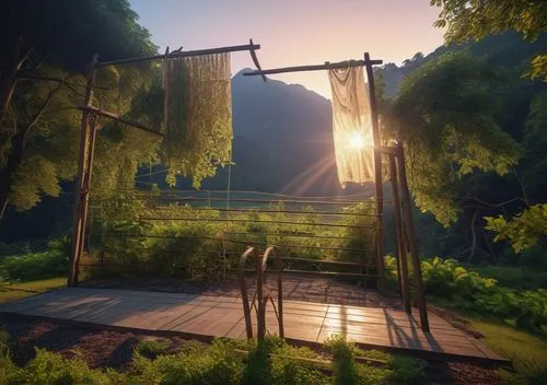 cryengine,adventure bridge,riverwood,arbor,tanoa,sansar,scenic bridge,riftwar,wooden bridge,hangman's bridge,shaders,hinterlands,hanging bridge,shader,calydonian,swingset,crytek,dreamfall,virtual land