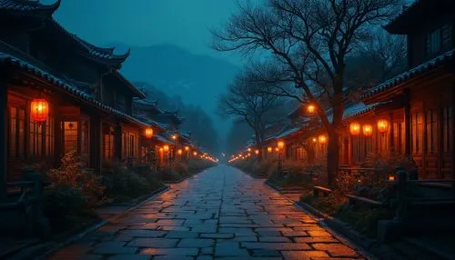 pingyao,alley,shanghai,wudang,narrow street,sanshui,alleyway,jinchuan,jiangnan,qingcheng,qibao,xiangshan,xishui,kyoto,zhongchen,jiangxia,yangzhou,sichuan,street lantern,old linden alley,Photography,General,Realistic