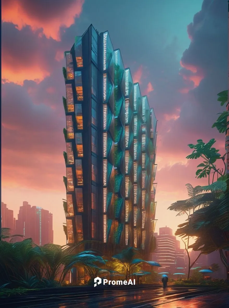 finestre a specchio giornata di solrìe persone
,futuristic landscape,futuristic architecture,skyscraper,apartment block,sky apartment,the skyscraper,diamond lagoon,hotel riviera,tropical house,residen