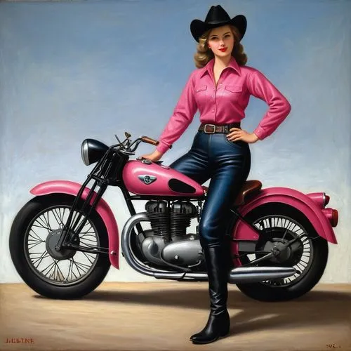 harley-davidson,woman bicycle,harley davidson,motorcycle,retro women,pin ups,motorbike,marylyn monroe - female,motorcyclist,pin up girl,motorcycles,retro pin up girl,retro woman,dodge la femme,girl with a wheel,pinup girl,pin-up girl,pin up,bonneville,motorcycling,Art,Artistic Painting,Artistic Painting 02