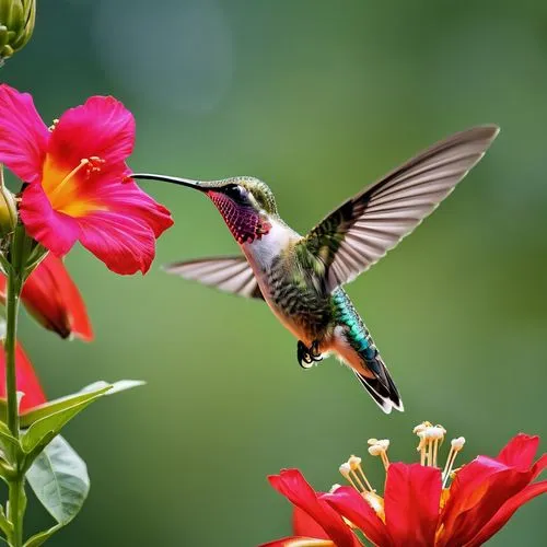 Humming bird sucking nectar from a flower,humming bird,humming birds,humming bird pair,bee hummingbird,ruby-throated hummingbird,bird hummingbird,ruby throated hummingbird,annas hummingbird,rofous hum