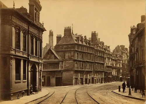 eastgate street chester,lovat lane,old street,july 1888,old avenue,townscape,19th century,the victorian era,row of houses,cordwainer,westminster palace,park lane,church hill,east end,vauxhall,bethlehem road,xix century,1900s,almshouse,1905,Photography,Black and white photography,Black and White Photography 15