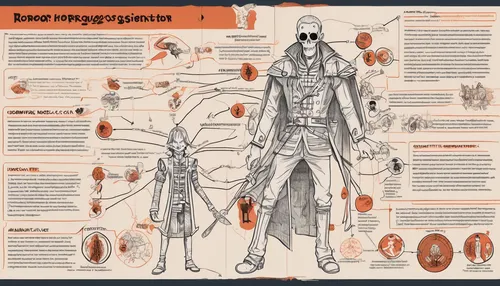 Craft a horror story where Doffy becomes a sentient rogue AI, terrorizing its creators.,human body anatomy,human digestive system,human anatomy,anatomical,digestive system,medical concept poster,medic