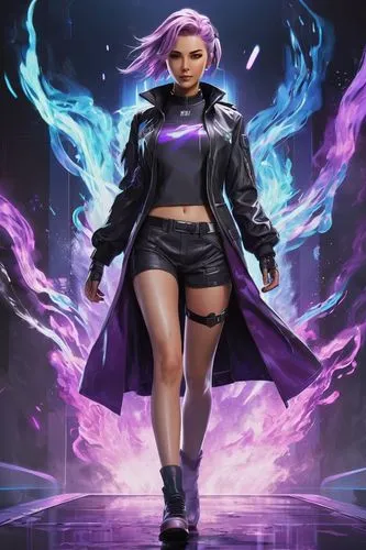 kaisa,sombra,kda,nyx,falke,maeve,ororo,violetta,kolin,cyberangels,malene,sindel,tonks,psylocke,liliana,thundra,naela,dmc,rotti,malea,Unique,Design,Character Design