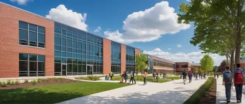 renderings,rpi,3d rendering,pltw,rit,devry,school design,gvsu,new building,meditech,llcc,rmu,ccac,gpac,ctec,iupui,biotechnology research institute,east middle,ocu,polytech,Conceptual Art,Oil color,Oil Color 17