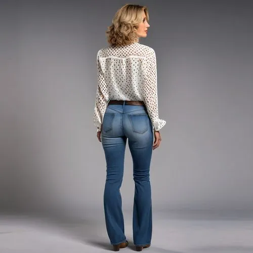 high waist jeans,woman's backside,jeans pattern,bellbottoms,back view,breeches,broek,jeanswear,jeanjean,high jeans,jodhpurs,baby back view,pantalone,backsides,from the rear,bluejeans,menswear for women,denims,rear view,riggings,Photography,General,Realistic