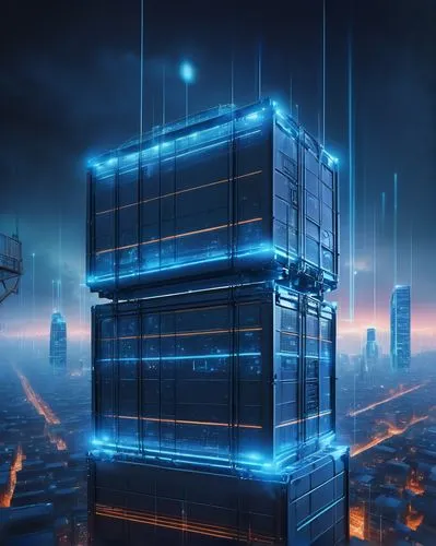 cybercity,cyberport,cybertown,skyscraping,ctbuh,pc tower,mainframes,skyscraper,arcology,the skyscraper,supercomputer,electric tower,datacenter,supercomputing,thyssenkrupp,data center,datacenters,urban towers,high-rise building,monoliths,Conceptual Art,Sci-Fi,Sci-Fi 01