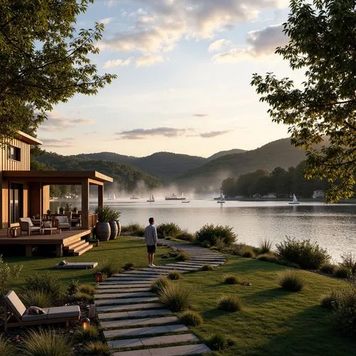 summer cottage,glimmerglass,rockbridge,house by the water,vermont,the cabin in the mountains,summer house,house with lake,tellico,cottagecore,boathouse,adirondack,berkshires,lake view,lakeside,amoenus,windermere,chalet,hiawassee,cottage