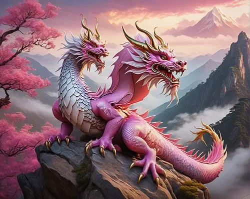 painted dragon,qilin,forest dragon,dragon,dragon design,golden dragon,dragonja,wyrm,dragon bridge,darragon,dragon fire,japanese sakura background,dragon of earth,moondragon,ragon,fantasy picture,pink background,dragons,dragones,shenghua,Photography,Fashion Photography,Fashion Photography 25