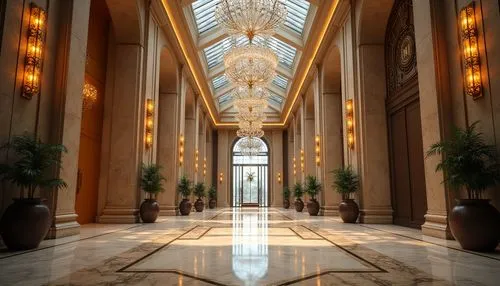 emirates palace hotel,hall of nations,marble palace,hallway,corridor,atriums,corridors,lobby,entrance hall,habtoor,rotana,galleria,cochere,esteqlal,qasr al watan,amanresorts,foyer,archly,pillars,hotel lobby,Photography,General,Realistic