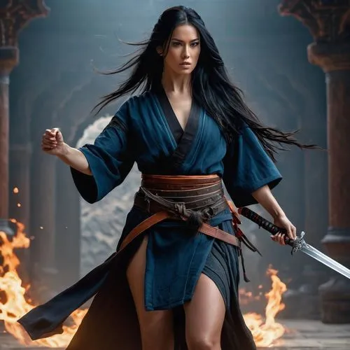 kahlan,mulan,kitana,female warrior,samarai,katana,Photography,General,Fantasy