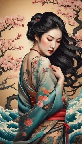 japanese art,oriental painting,geisha girl,geishas,geisha,ugetsu,Photography,General,Fantasy