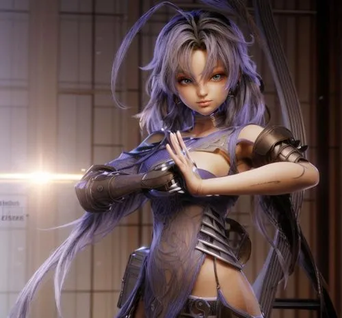 kotobukiya,medusa,widowmaker,fran,swordswoman,lechona,fuki,cynara,holding a gun,katana,anime 3d,wiz,viola,gara,honmei choco,kinara,violet,kos,shimada,ganai