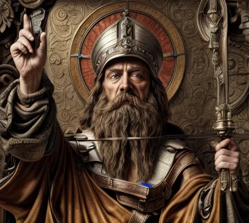 archimandrite,norse,saint patrick,saint nicholias,king david,viking,king arthur,the abbot of olib,hieromonk,saint mark,saint nicholas,thracian,saint nicholas' day,the order of cistercians,odin,lord who rings,thorin,vikings,bishop,orthodoxy